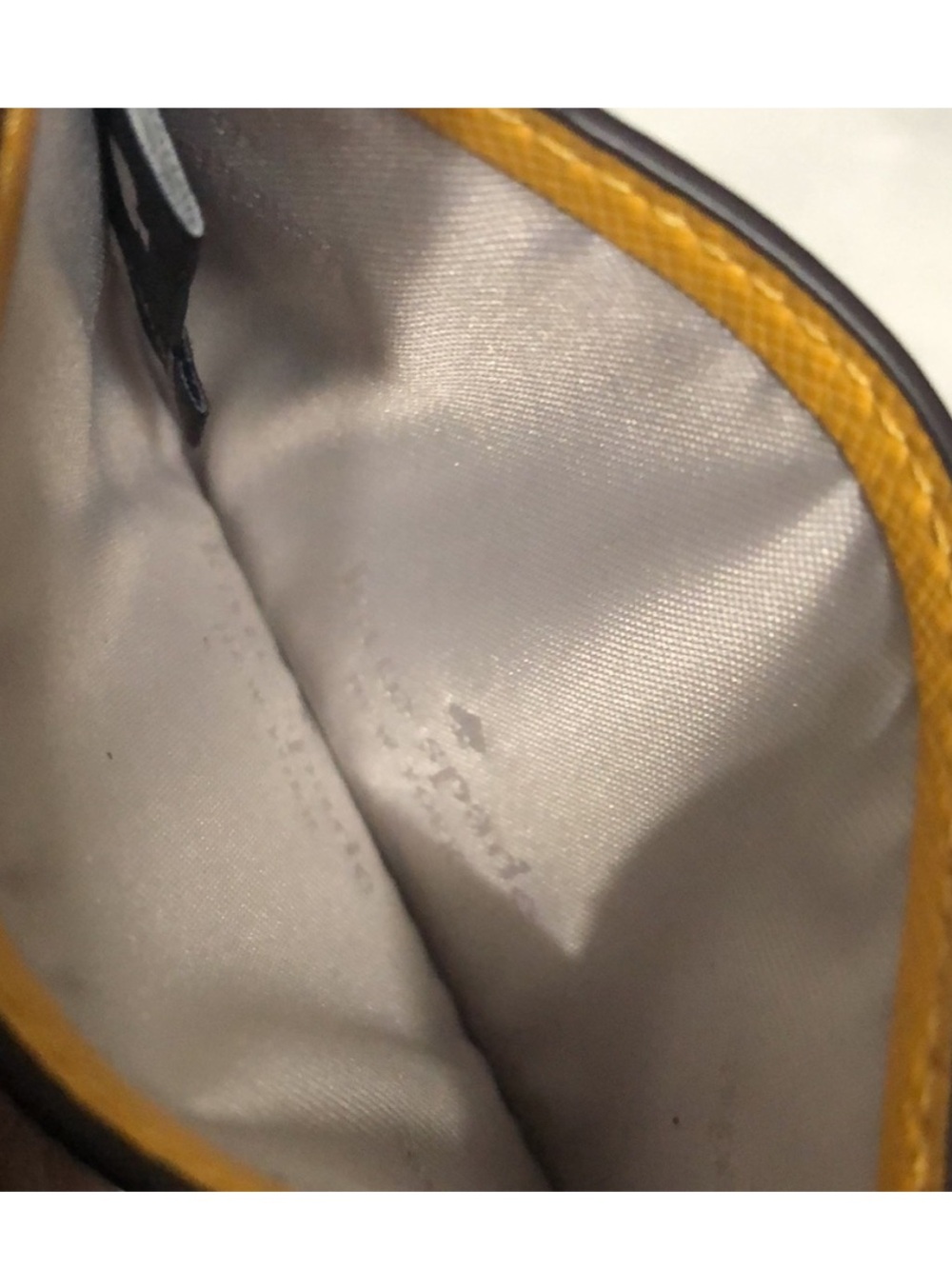 Kate Spade Yellow Saffiano Leather Card Holder (NWOT) - Picture 8 of 8
